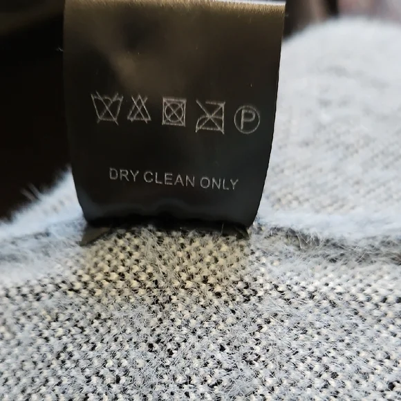 Love Token Blue Coat with Windowpane Plaid Design Sz Xlg - Picture 8 of 8